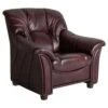 Roma Fåtölj Läder Oxblod -Pal Shop 014136 roma 1