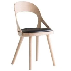 Colibri Stol Blond Ek/svart Sits