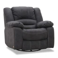 Cinema Reclinerfåtölj Manuell Tyg Grå