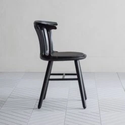 San Marco Stol Svartbetsad Ask -Pal Shop 019523 2