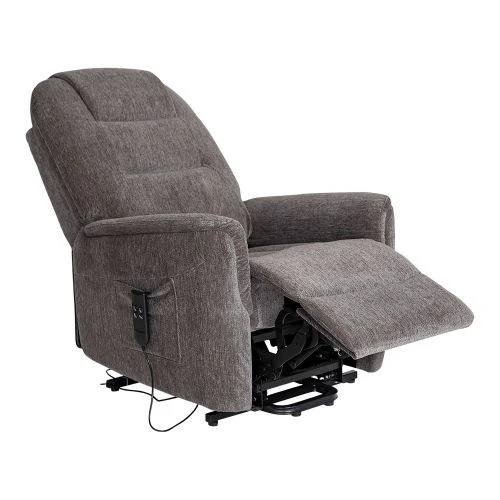 Borrby Reclinerfåtölj Tyg Salt Och Peppar 4 Borrby Reclinerfåtölj Tyg Salt Och Peppar - Bild 2