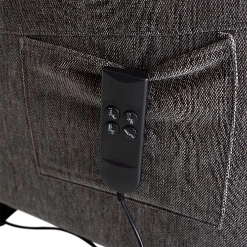 Borrby Reclinerfåtölj Tyg Salt Och Peppar 8 Borrby Reclinerfåtölj Tyg Salt Och Peppar - Bild 6