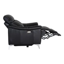 Algarve Reclinerfåtölj Läder Svart B107 Cm -Pal Shop 021148 algarve 4