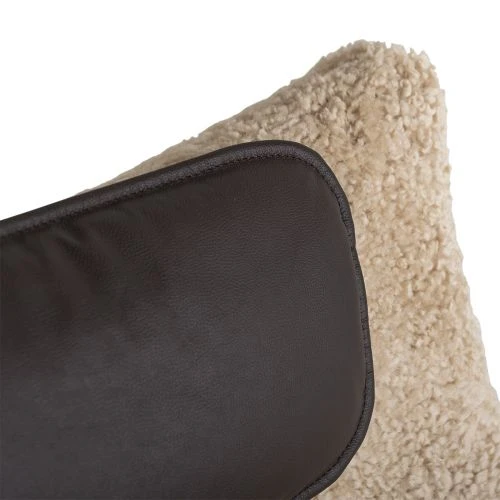 Easy Fåtölj Med Pall I Fårskinn Sand 8 Easy Fåtölj Med Pall I Fårskinn Sand - Bild 6