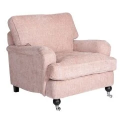 Howard Fåtölj Tyg Rosa