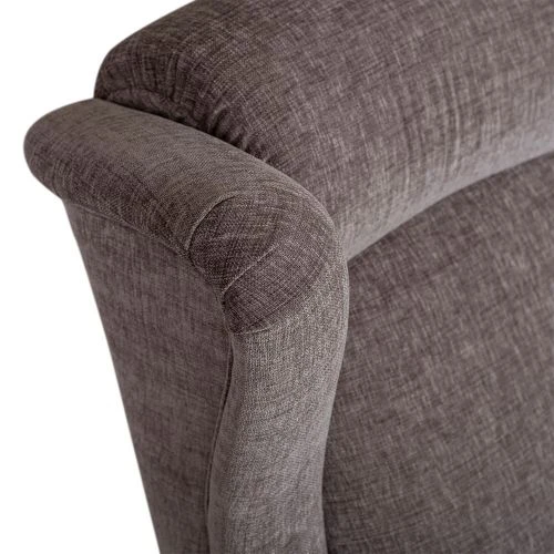 Edgar Fåtölj Med Pall Tyg Grå 5 Edgar Fåtölj Med Pall Tyg Grå - Bild 3