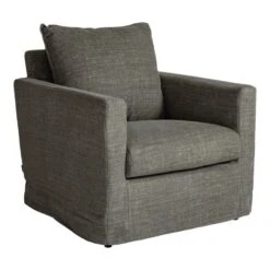 Sally Fåtölj Tyg Grön