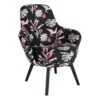 Gaga Fåtölj Tyg Svart Mönstrat -Pal Shop 022192 gaga 1