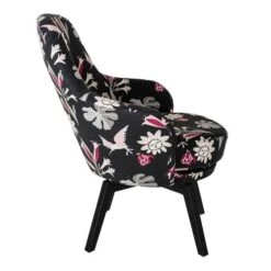 Gaga Fåtölj Tyg Svart Mönstrat -Pal Shop 022192 gaga 3