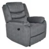 Madrid Reclinerfåtölj Elstyrd Microtyg Grå -Pal Shop 022258 madrid 1 1