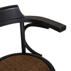 Metz Karmstol Rotting Natur Och Trä Svart -Pal Shop 022267 metz 4