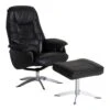 Senator Snurrfåtölj Med Pall Skinn Svart -Pal Shop 022272 senator 1