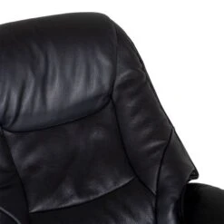 Senator Snurrfåtölj Med Pall Skinn Svart 11 Senator Snurrfåtölj Med Pall Skinn Svart -Pal Shop 022272 senator 6