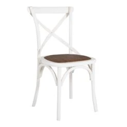 Bretagne Stol Trä Vit