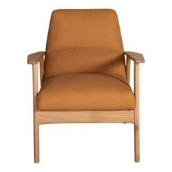 Jack Fåtölj Ek Natur Och Läder Ljus Konjak -Pal Shop 022626 jack 3