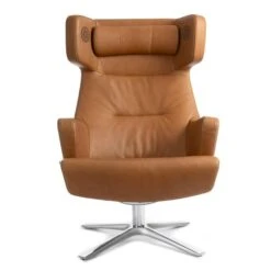 Myplace Snurrfåtölj Läder Konjak -Pal Shop 022760 myplace 4