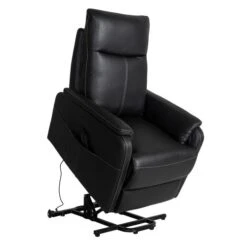 Estoril Reclinerfåtölj Med Liftfunktion Skinn Svart -Pal Shop 022825 estoril 5