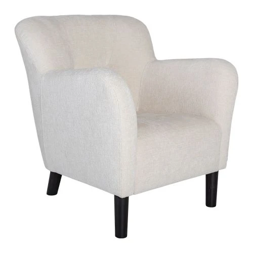 Carolina Fåtölj Tyg Bouclé Naturvit 3 Carolina Fåtölj Tyg Bouclé Naturvit