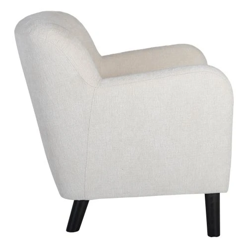 Carolina Fåtölj Tyg Bouclé Naturvit 7 Carolina Fåtölj Tyg Bouclé Naturvit - Bild 5