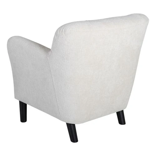 Carolina Fåtölj Tyg Bouclé Naturvit 8 Carolina Fåtölj Tyg Bouclé Naturvit - Bild 6