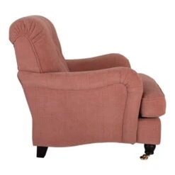 Lysekil Howardfåtölj Tyg Mörk Rosé -Pal Shop 022852 lysekil 3
