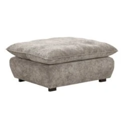 Chelsea Fotpall Sammet Grå