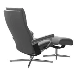 Stressless Aura M Fåtölj Med Pall Läder Grå 9 Stressless Aura M Fåtölj Med Pall Läder Grå -Pal Shop 022879 3