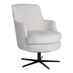 Ava Fåtölj Tyg Natur