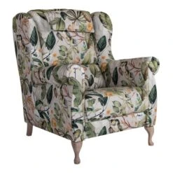 Koster Fåtölj Tyg Mönstrad