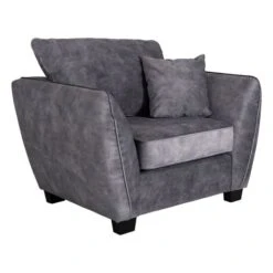 Manchester Fåtölj Tyg Grå