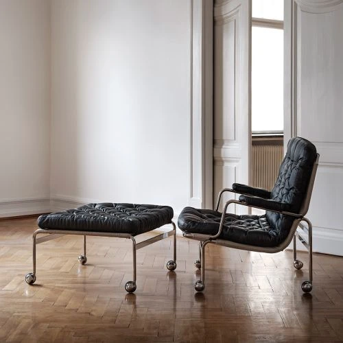 Karin 73 Fåtölj Läder Elmosoft Svart 6 Karin 73 Fåtölj Läder Elmosoft Svart - Bild 4