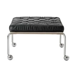 Karin 73 Fotpall Läder Elmosoft Svart -Pal Shop 023278 karin 2