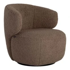 Odense Snurrfåtölj Teddy Brun