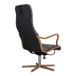 Chic Fåtölj Med Pall Fårskinn Grå 11 Chic Fåtölj Med Pall Fårskinn Grå -Pal Shop 023313 chic 4