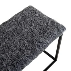 Palle Pall Metall Och Fårskinn Grå 80X35 -Pal Shop 023353 palle 4