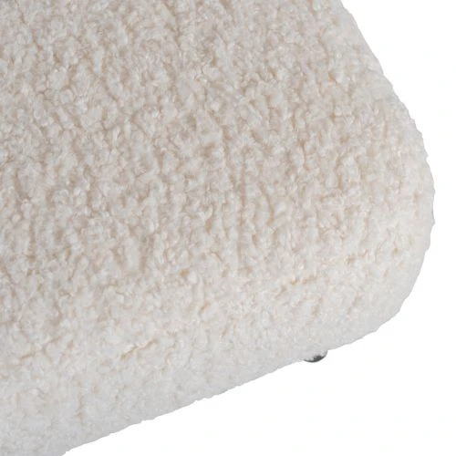 Evedal Fotpall Teddy Naturvit 4 Evedal Fotpall Teddy Naturvit - Bild 3