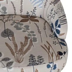 Elin Fåtölj Tyg Blå/ek Natur -Pal Shop 023576 elin 5