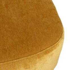 Elin Fotpall Tyg Gul/ Ek Natur -Pal Shop 023579 elin 3