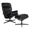 Stressless Rome Cross Fåtölj Med Pall Läder Svart 2 Stressless Rome Cross Fåtölj Med Pall Läder Svart -Pal Shop 023624 rome 1