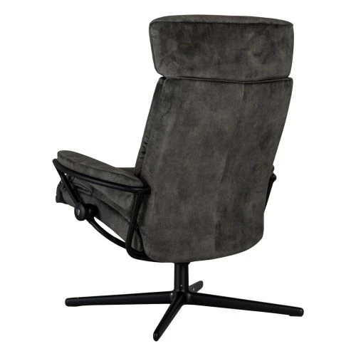 Stressless Tokyo Cross Fåtölj Med Pall Tyg Grön 4 Stressless Tokyo Cross Fåtölj Med Pall Tyg Grön - Bild 2