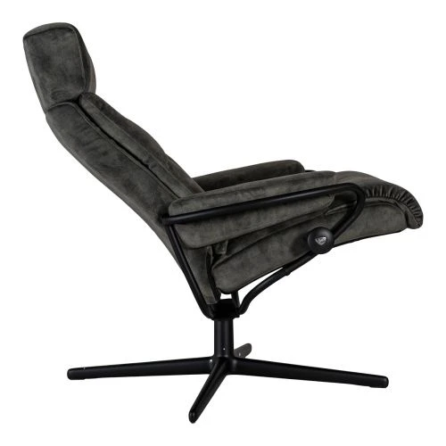 Stressless Tokyo Cross Fåtölj Med Pall Tyg Grön 5 Stressless Tokyo Cross Fåtölj Med Pall Tyg Grön - Bild 3