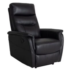 Vigo Reclinerfåtölj Läder Svart