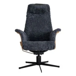 Finess Fåtölj Fårskinn Mörkgrå 9 Finess Fåtölj Fårskinn Mörkgrå -Pal Shop 023841 finess 3