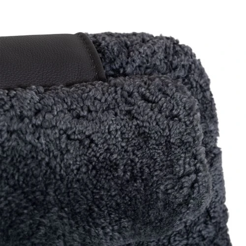 Finess Fåtölj Fårskinn Mörkgrå 7 Finess Fåtölj Fårskinn Mörkgrå - Bild 6