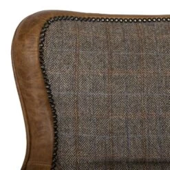 Errol Fåtölj Ulltyg Melerad/ Läder Brun 11 Errol Fåtölj Ulltyg Melerad/ Läder Brun -Pal Shop 024049 errol 5