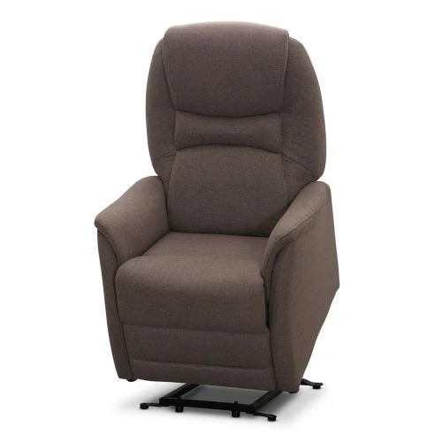 Oslo Reclinerfåtölj Elstyrd Lift-up Tyg Ljusbrun 5 Oslo Reclinerfåtölj Elstyrd Lift-up Tyg Ljusbrun - Bild 3