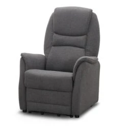 Oslo XL Reclinerfåtölj Elstyrd Lift-up Tyg Grå -Pal Shop 024113 austin 3