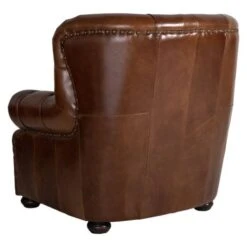 Vintage Chesterfield Fåtölj Hög Läder Brun 11 Vintage Chesterfield Fåtölj Hög Läder Brun -Pal Shop 024306 vintage 8
