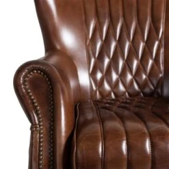 Vintage Bugatti Fåtölj Läder Brun -Pal Shop 024307 vintage bugatti 5