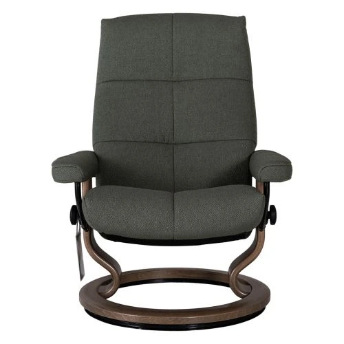 Stressless David M Fåtölj Med Pall Tyg Grön 5 Stressless David M Fåtölj Med Pall Tyg Grön - Bild 3
